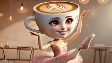 Dancing Ballerina Cappuccina Funny Dancing Video